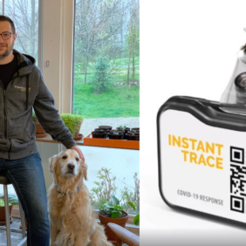 Engineering Alum Creates Tracking Device for COVID-19